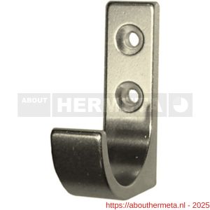 Hermeta 0149 garderobe jashaak enkel nieuw zilver - R20100802 - afbeelding 1