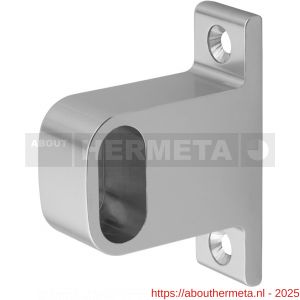 Hermeta 1040 garderobebuis steun eind Gardelux 1 type 2 naturel EAN sticker - R20100431 - afbeelding 1