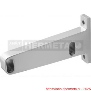 Hermeta 1081 garderobebuis steun eind rechts Gardelux 1 type 5 naturel - R20101865 - afbeelding 1