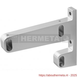Hermeta 1090 garderobebuis steun eind links Gardelux 1 type 6 naturel - R20101867 - afbeelding 1