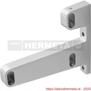 Hermeta 1091 garderobebuis steun eind rechts Gardelux 1 type 6 naturel - R20101868 - afbeelding 1