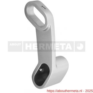 Hermeta 1151 garderobebuis beugel rechts Gardelux 1 type 10 en 13 naturel - R20101880 - afbeelding 1