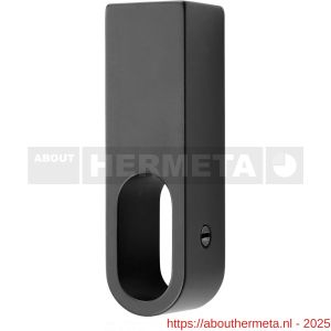 Hermeta 1196 garderobebuis plafondbevestiging steun midden Gardelux 1 type 1 mat zwart - R20101482 - afbeelding 1