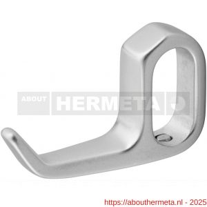 Hermeta 1221 garderobebuis jashaak enkel Gardelux 1 naturel - R20101890 - afbeelding 1