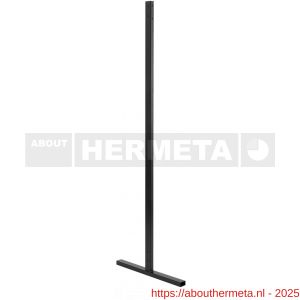Hermeta 1337 garderobe standaard dubbel 175 cm zwart - R20100543 - afbeelding 1