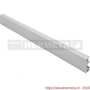 Hermeta 2001 garderobelijst Gardelux 2 56x16 mm L 500 cm mat naturel - R20102123 - afbeelding 1