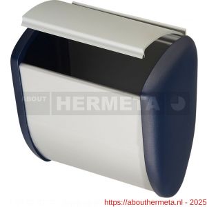 Hermeta 3275 wand afvalbak 2,5 L RAL 5011 - R20100211 - afbeelding 1