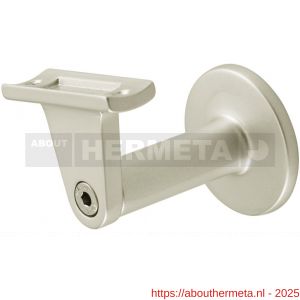 Hermeta 3515 verstelbare samengestelde leuninghouder holzadel tapgat nieuw zilver - R20100869 - afbeelding 1