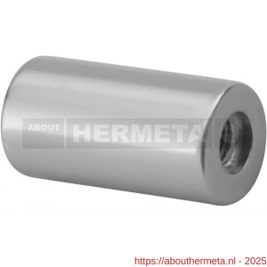 Hermeta 3530 leuninghouder zuil D=20 mm L=39 mm 2x M8 naturel - R20100999 - afbeelding 1