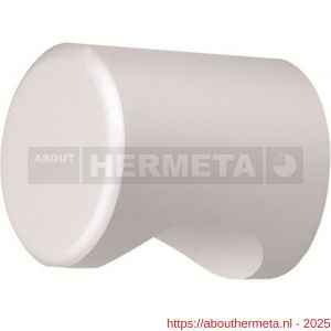Hermeta 3731 cilinder meubelknop 20x23 mm M4 mat naturel EAN sticker - R20101779 - afbeelding 1
