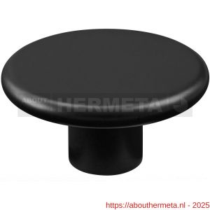 Hermeta 3755 meubelknop rond 50 mm zwart - R20101393 - afbeelding 1