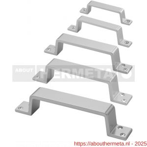 Hermeta 4201 hand- en meubelgreep 110 mm opschroevend naturel EAN sticker - R20101113 - afbeelding 3