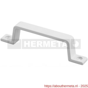 Hermeta 4201 hand- en meubelgreep 110 mm opschroevend wit - R20101111 - afbeelding 1