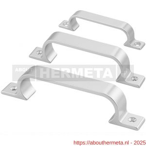 Hermeta 4232 hand- en meubelgreep 128 mm opschroevend naturel - R20101155 - afbeelding 3