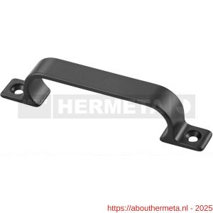 Hermeta 4231 hand- en meubelgreep 96 mm opschroevend mat zwart - R20101714 - afbeelding 1