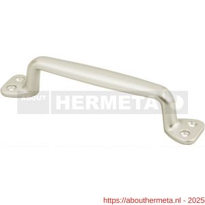 Hermeta 4251 hand- en meubelgreep 150 mm opschroevend nieuw zilver EAN sticker - R20101172 - afbeelding 1