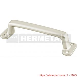 Hermeta 4258 hand- en meubelgreep 190 mm opschroevend nieuw zilver EAN sticker - R20101184 - afbeelding 1