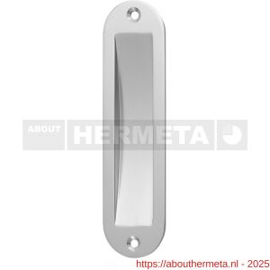 Hermeta 4562 schuifdeurkom 150x40 mm ovaal naturel - R20100198 - afbeelding 1