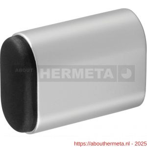 Hermeta 4702 deurbuffer ovaal 50 mm naturel - R20100092 - afbeelding 1
