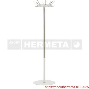 Hermeta 2250 staande garderobe kapstok original Pure White - R20101363 - afbeelding 1