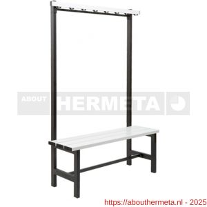 Hermeta 3075 zitbank banksteun Gardelux type 5 Gardelux vrijstaand zwart - R20101356 - afbeelding 5