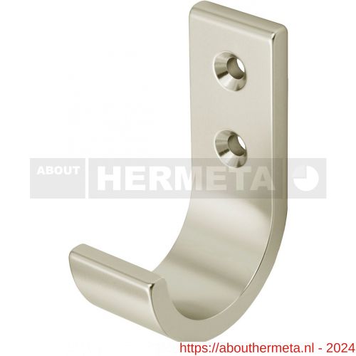 Hermeta 0111 garderobe jashaak enkel nieuw zilver EAN sticker - R20101404 - afbeelding 1