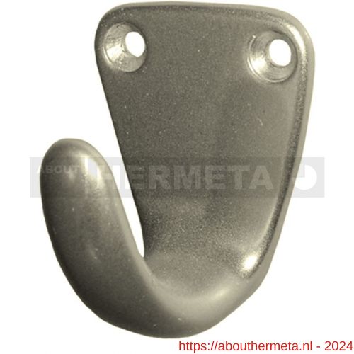 Hermeta 0551 handdoekhaak nieuw zilver EAN sticker - R20100657 - afbeelding 1