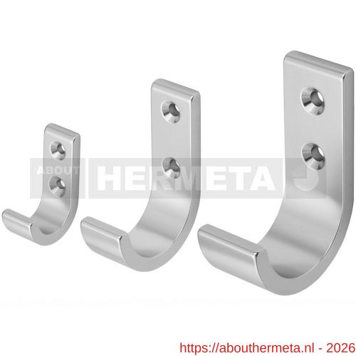 Hermeta 0129 garderobe jashaak enkel naturel EAN sticker - R20101418 - afbeelding 1