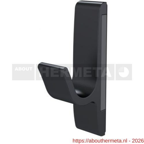 Hermeta 0150 magneet jashaak enkel mat zwart - R20101506 - afbeelding 1