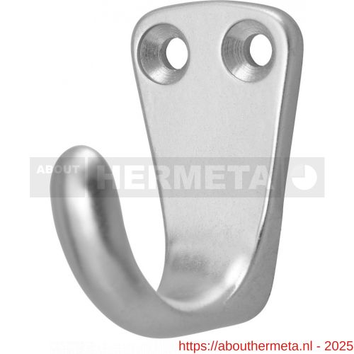 Hermeta 0553 handdoekhaak naturel - R20101852 - afbeelding 1