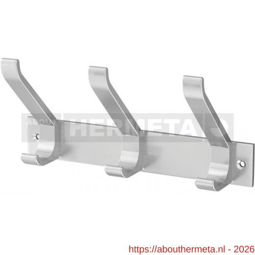 hermeta 0683 handdoekrek kapstok 3x haak nummer 880 naturel - R20100717 - afbeelding 1