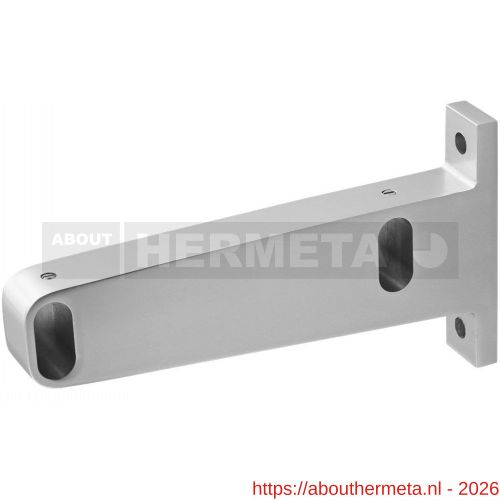 Hermeta 1080 garderobebuis steun eind links Gardelux 1 type 5 naturel EAN sticker - R20100452 - afbeelding 1