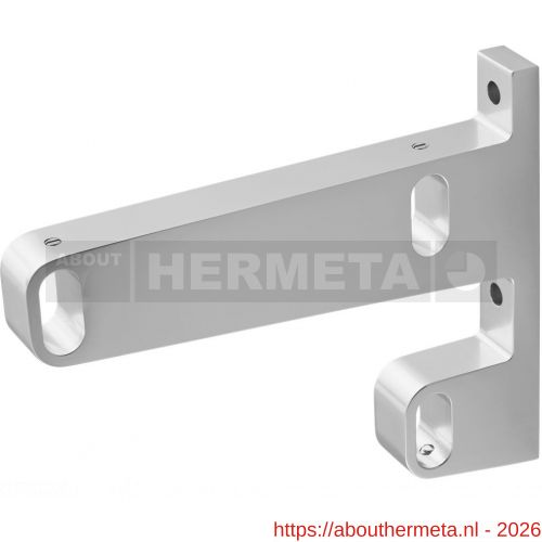 Hermeta 1092 garderobebuis steun midden Gardelux 1 type 6 naturel - R20101869 - afbeelding 1