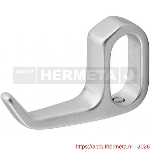 Hermeta 1221 garderobebuis jashaak enkel Gardelux 1 naturel - R20101890 - afbeelding 1