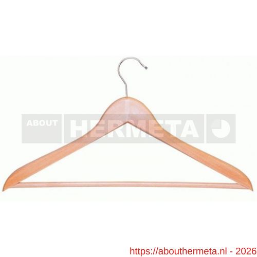 Hermeta 1269 garderobe kledinghanger voor jassenrek hout - R20100650 - afbeelding 1