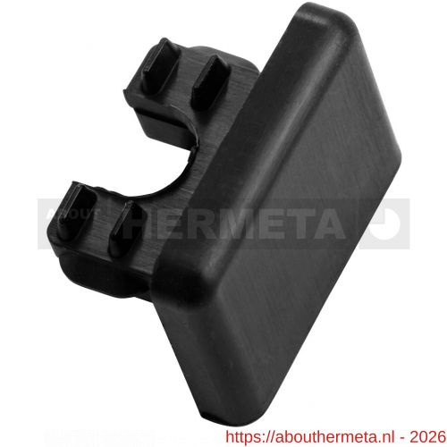 Hermeta 2165 garderobe eindstop voor profiel 2005 wit - R20101691 - afbeelding 1