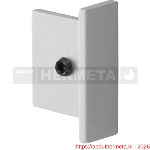 Hermeta 2655 garderobelijst eindstop lijst 2650 mat naturel - R20100360 - afbeelding 1