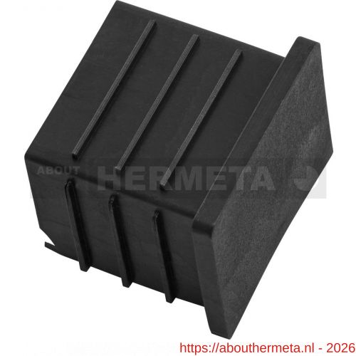 Hermeta 3005 zitbank steun eind voor bankprofiel 3000 wit - R20101699 - afbeelding 1