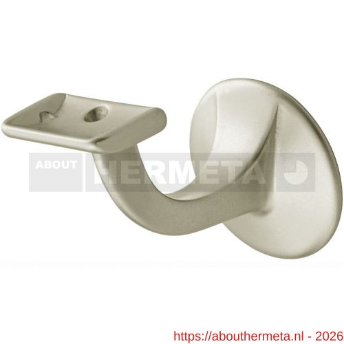 Hermeta 3503 leuninghouder 65 mm vlakzadel M8 nieuw zilver - R20101799 - afbeelding 1