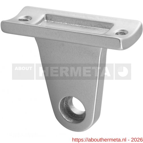 Hermeta 3521 leuninghouder zadel voor ronde leuning naturel - R20100975 - afbeelding 1