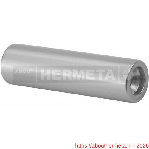 Hermeta 3531 leuninghouder zuil D=20 mm L=71 mm 2x M8 naturel - R20101003 - afbeelding 1