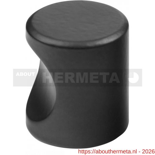 Hermeta 3732 cilinder meubelknop 25x26 mm M4 zwart - R20101391 - afbeelding 1