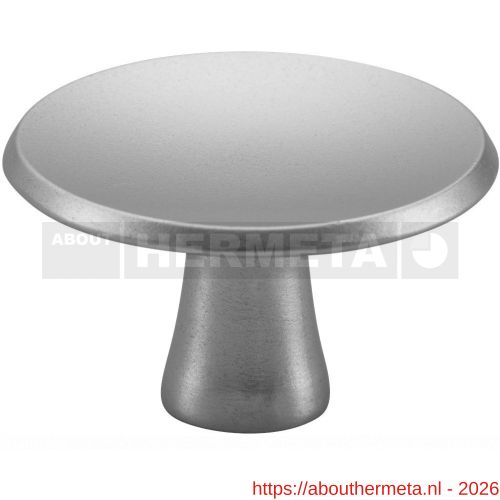 Hermeta 3752 meubelknop rond 35 mm met bout M4 naturel EAN sticker - R20101066 - afbeelding 1