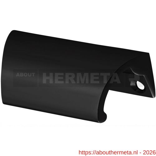 Hermeta 4087 ladegreep 70 mm opschroevend mat zwart - R20102328 - afbeelding 1
