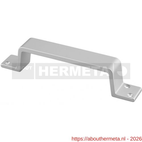 Hermeta 4205 hand- en meubelgreep 200 mm opschroevend mat naturel EAN sticker - R20101132 - afbeelding 1