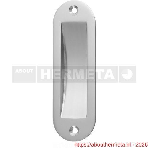 Hermeta 4560 schuifdeurkom 104x40 mm ovaal naturel - R20101794 - afbeelding 1