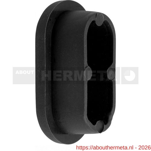 Hermeta 4709 losse buffer ovaal zwart - R20101918 - afbeelding 1