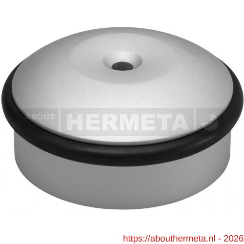Hermeta 4760 deurbuffer vloer rond 60 mm mat naturel - R20100112 - afbeelding 1