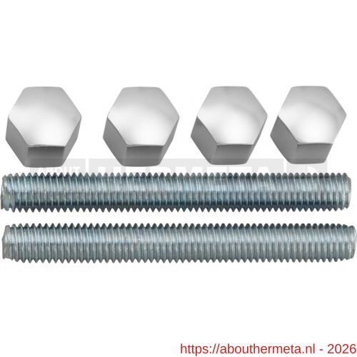 Hermeta 5801 bevestigingsmateriaal deurduwer M8 naturel - R20100177 - afbeelding 1