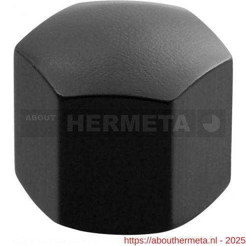 Hermeta 5865 dopmoer M8 mat zwart - R20100010 - afbeelding 1